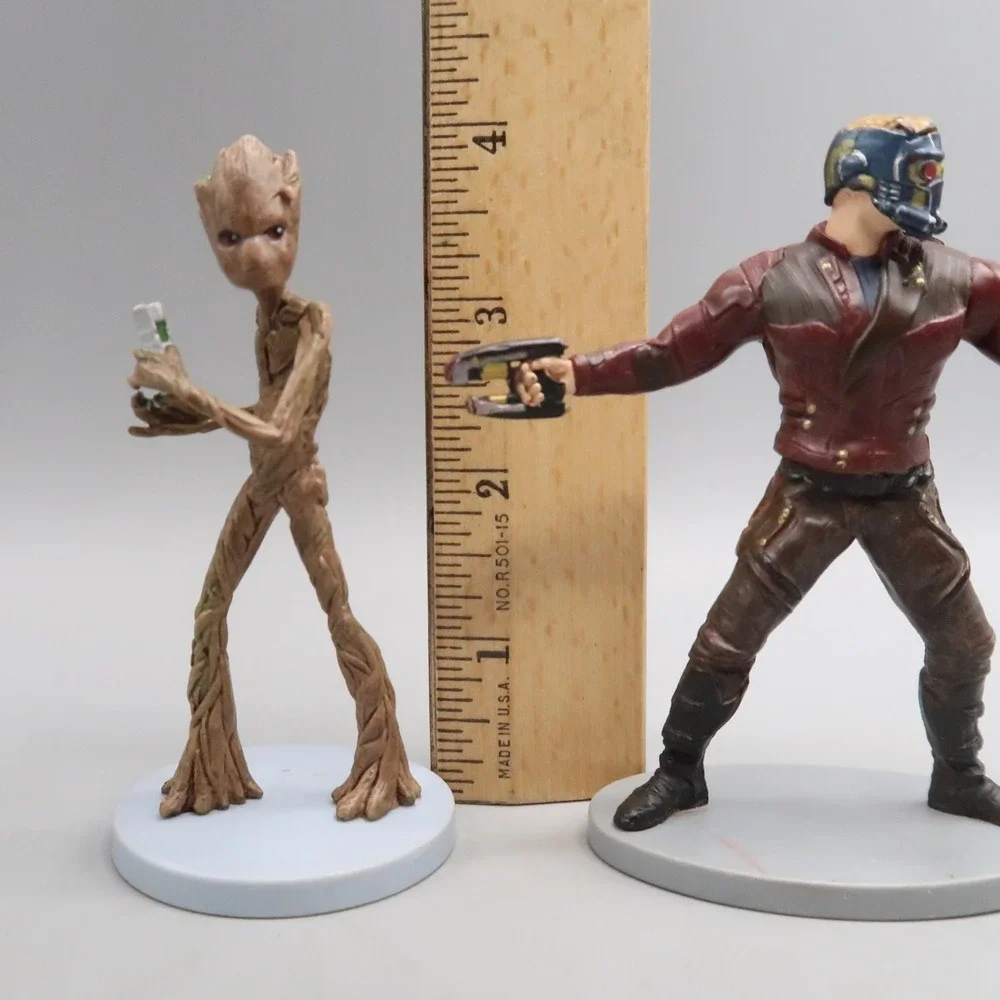 Disney Star-Lord & Groot Guardians of the Galaxy Marvel PVC Figure Cake Topper
